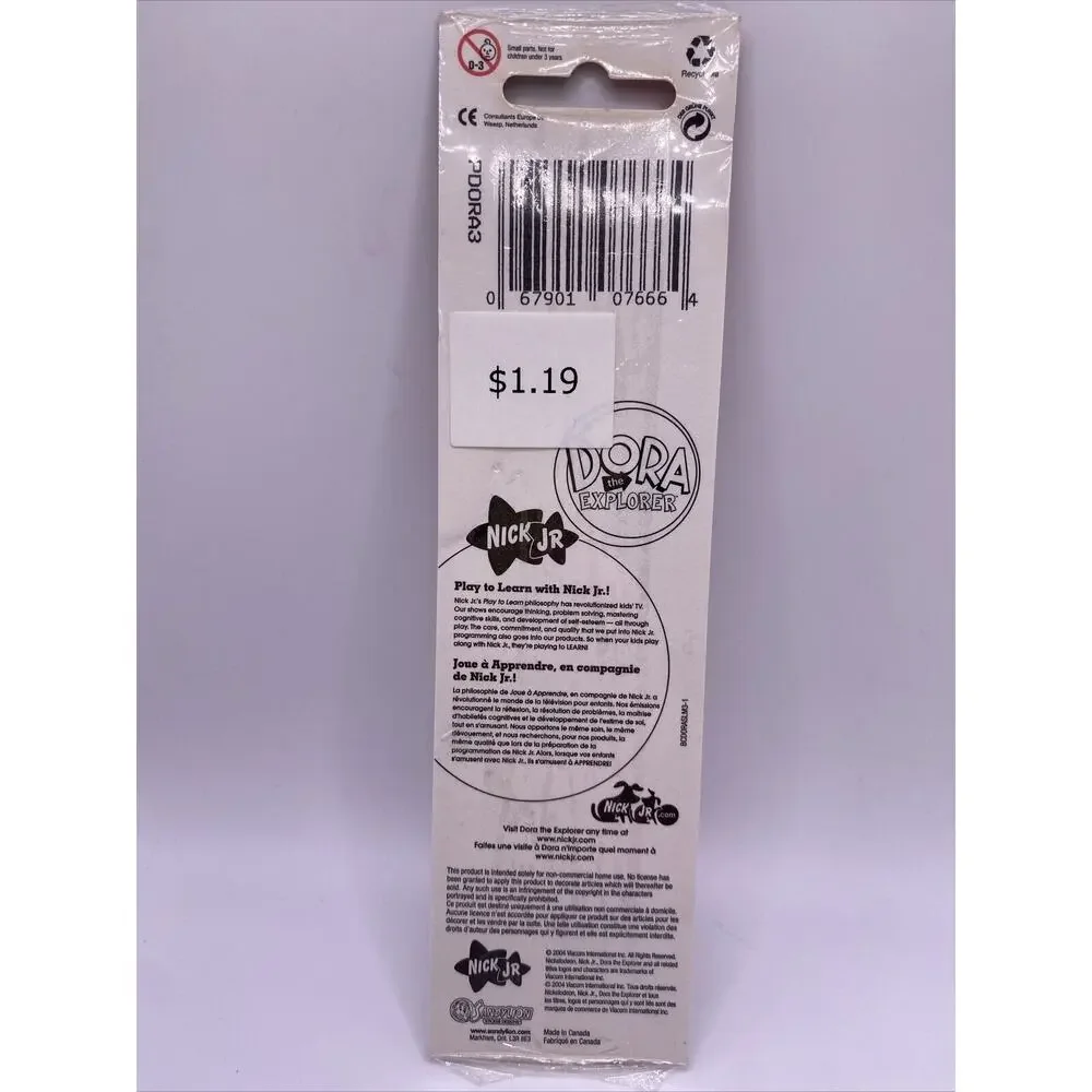 Vintage Sandylion 2004 Dora The Explorer Stickers Nick Junior - Picture 2 of 5
